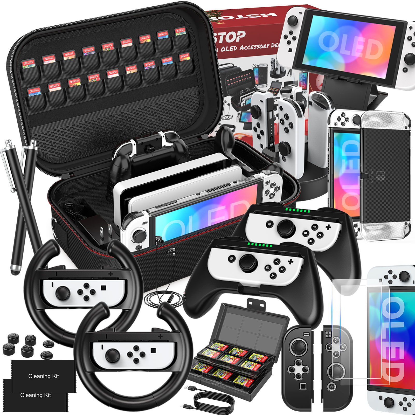 Men Accessories Kit Bag - 28 w 1 dla Switch OLED