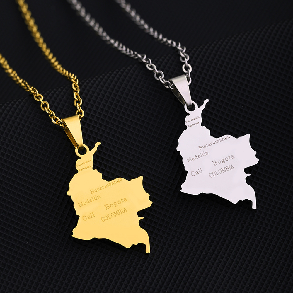 Men Accessories Ethnic - Nowa moda 2024, naszyjnik ze stali