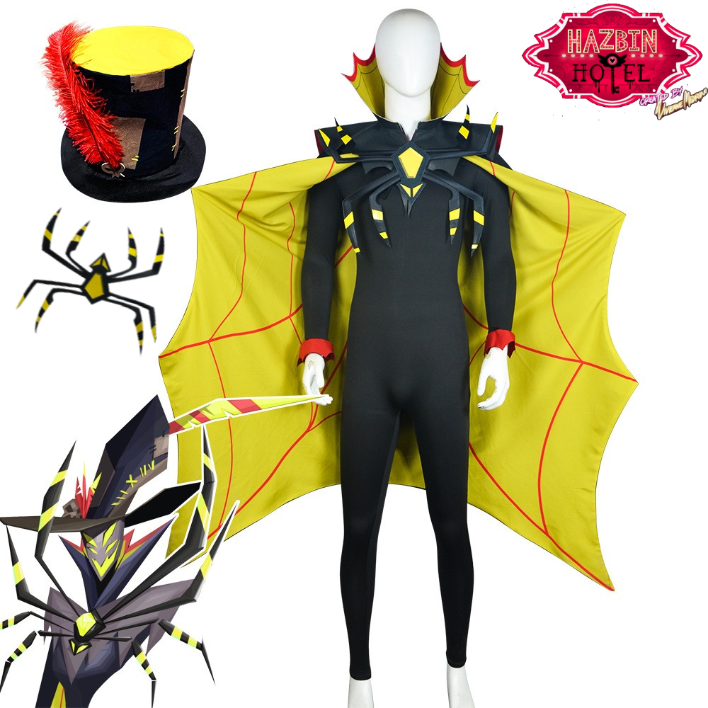 Men'S Accessories Japan - Kostium Cosplay Hazbin Hotel, Płaszcz Sinner
