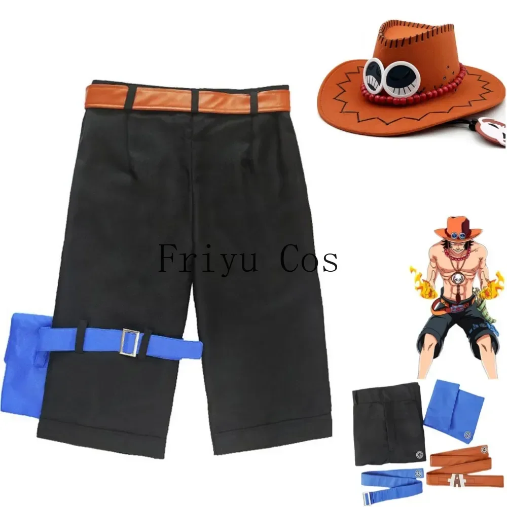 Men'S Accessories Japan - Kostium Cosplay Anime Portgas·D· Ace Piraci