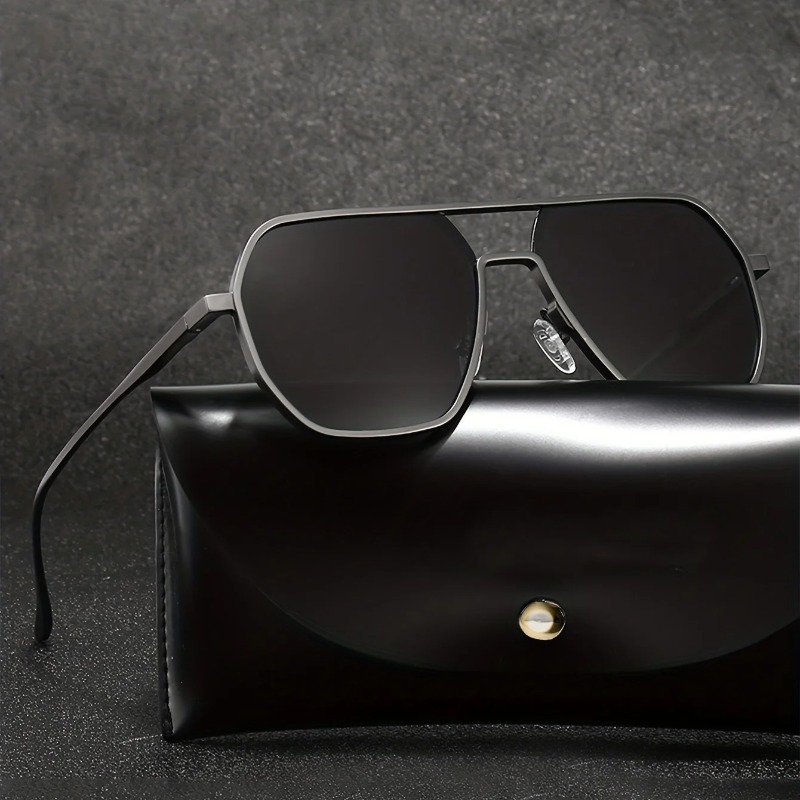 Sunglasses Polarized Men - Okulary przeciwsłoneczne vintage z polaryzacją męskie