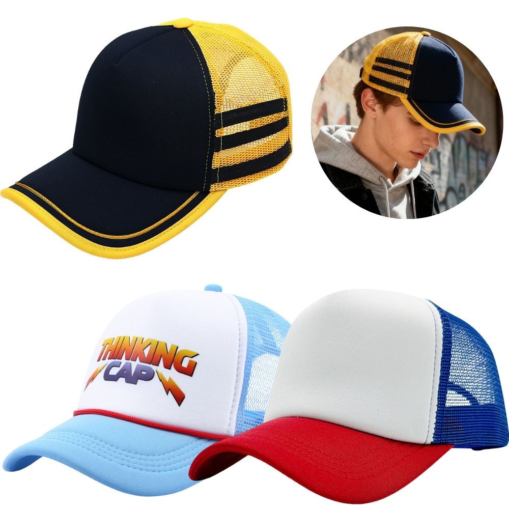 Men'S Accessories Designer - Czapka bejsbolówka Dustin Henderson Cosplay TV
