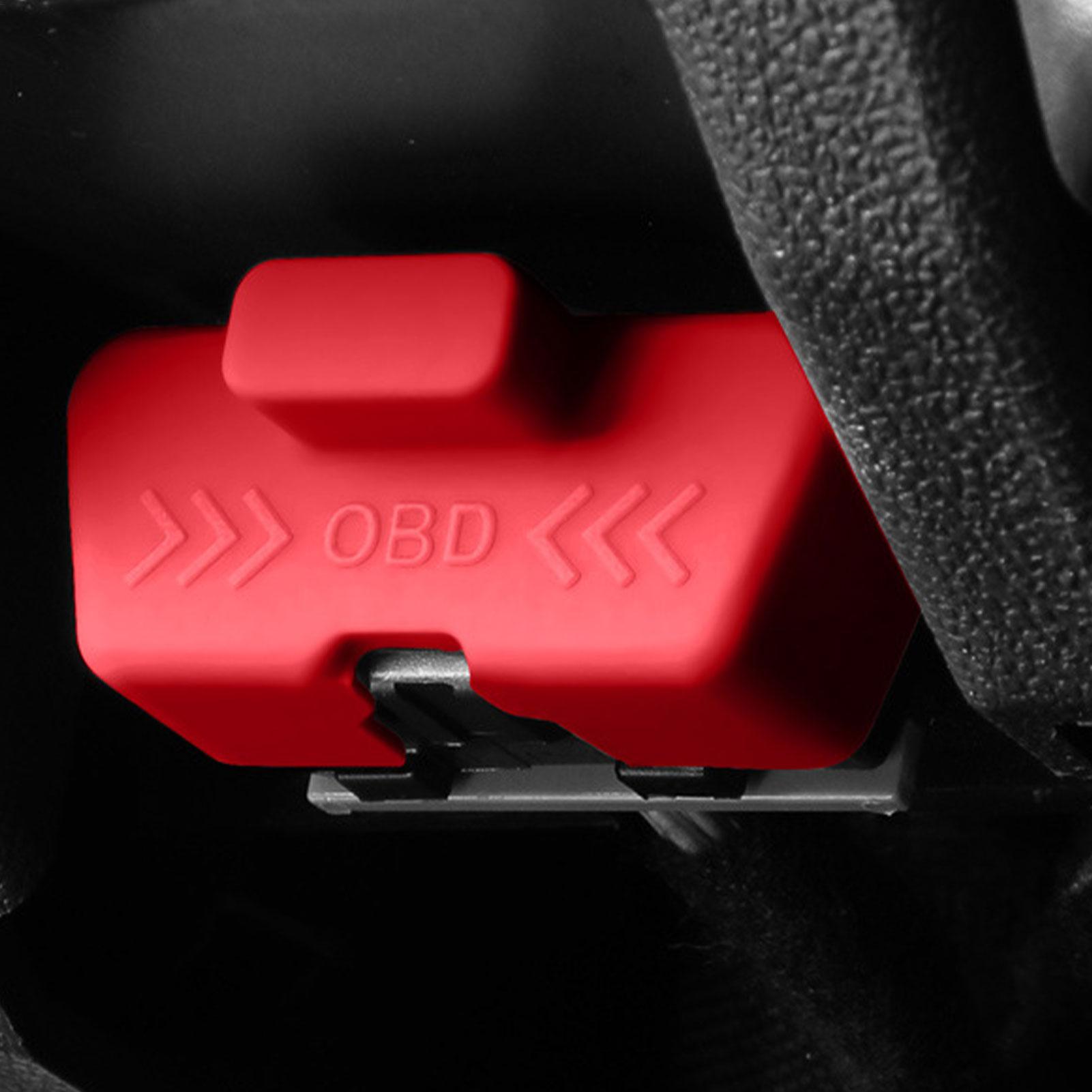 Men'S Accessories Designer - Silikonowa osłona portu OBD samochodowego, wodoodporna,