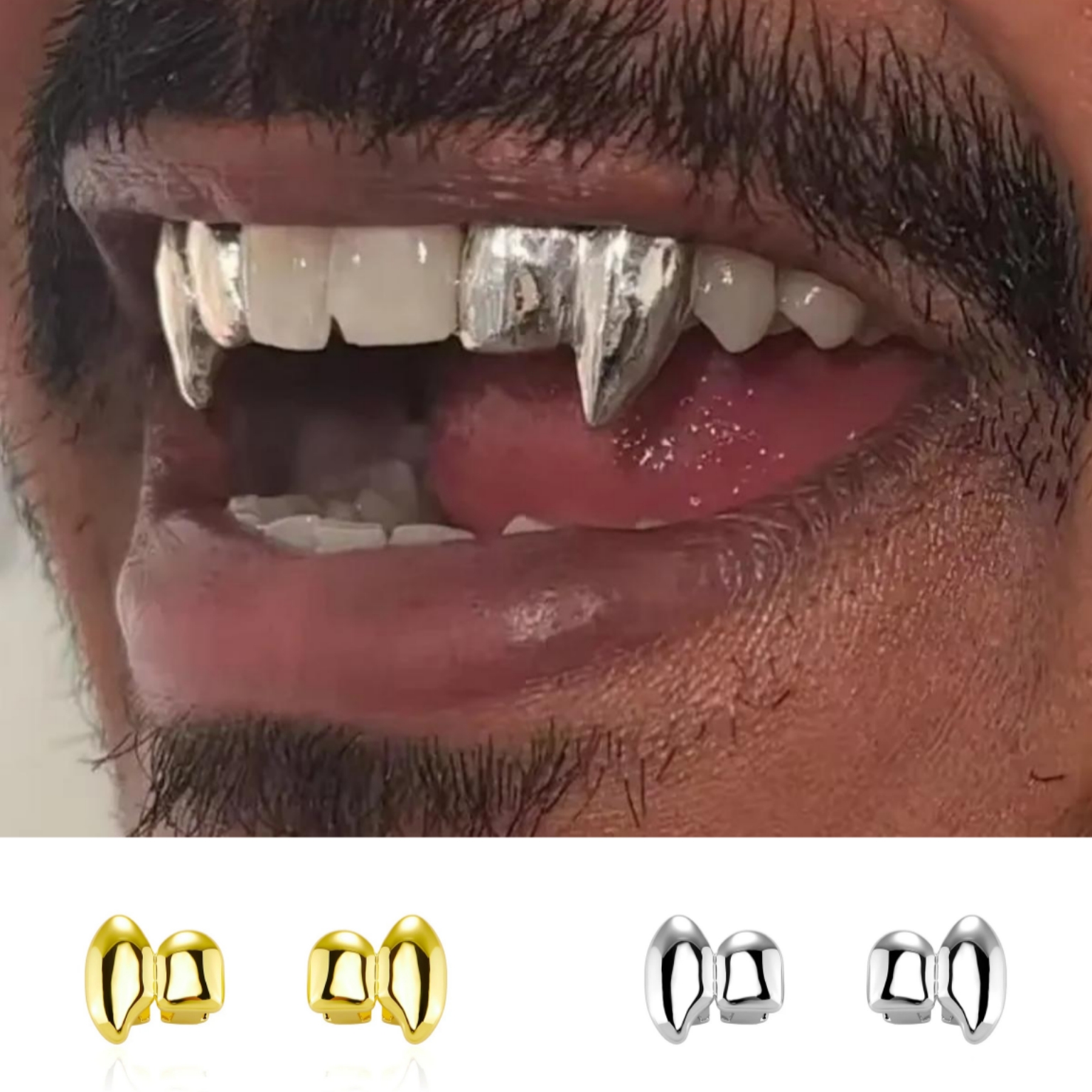 Men'S Accessories Designer - 2 SZT. Wampirze DIY Podwójne Kły