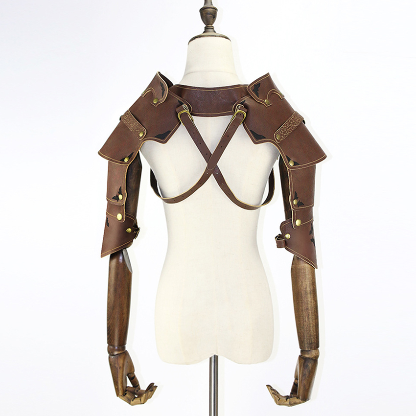Medieval Men'S Accessories - Steampunk ramię zbroja zbroja kobieta mężczyzna