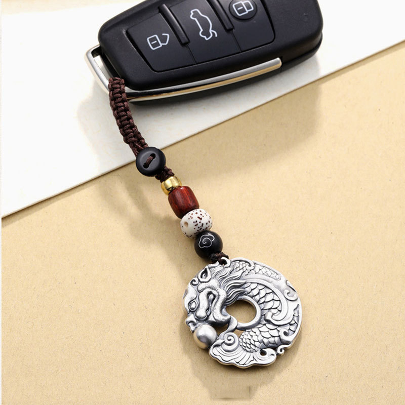 Men Accessories Ethnic - Brelok w stylu retro etno z