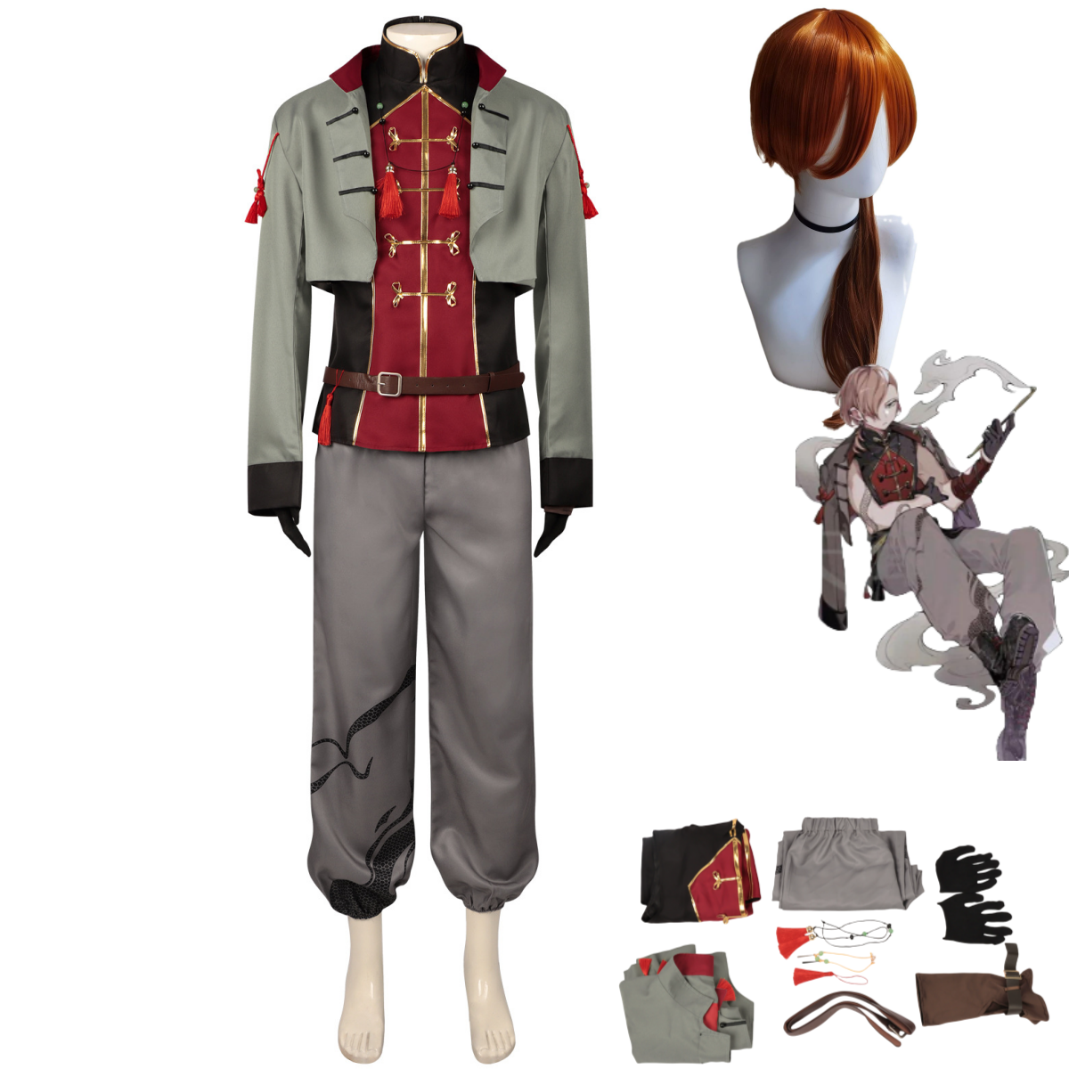 Men'S Accessories Japan - Anime Bungo Stray Dogs Nakahara Chuuya