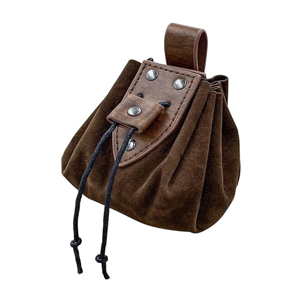 Skórzana torba na pasek w styl – Medieval Men'S Accessories recenzja i cena
