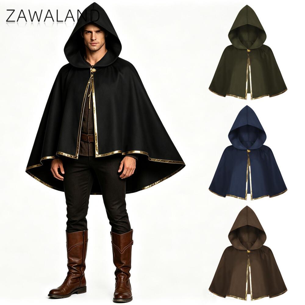 Średniowieczna peleryna z kapt – Medieval Men'S Accessories recenzja i cena