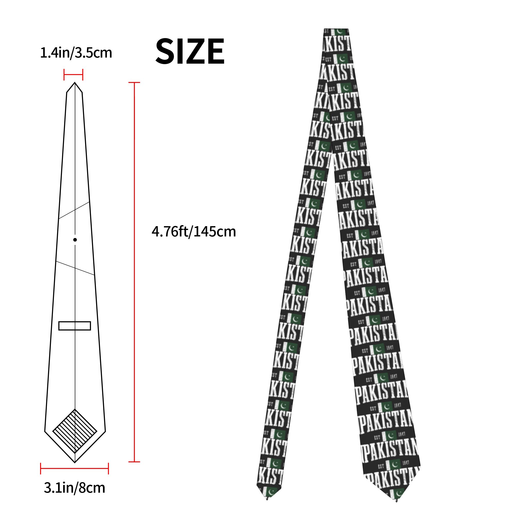 Męski krawat Pakistan Flaga Pa – Men Accessories In Pakistan recenzja i cena
