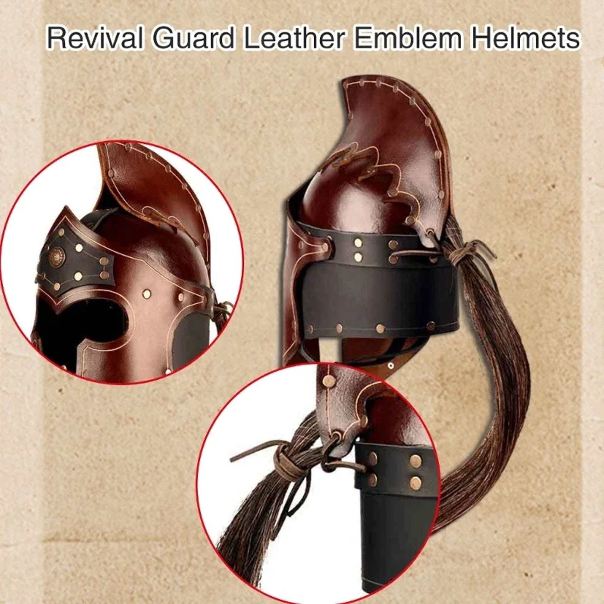 Hełmy Wojownika Gladiatora Hal – Medieval Men'S Accessories recenzja i cena