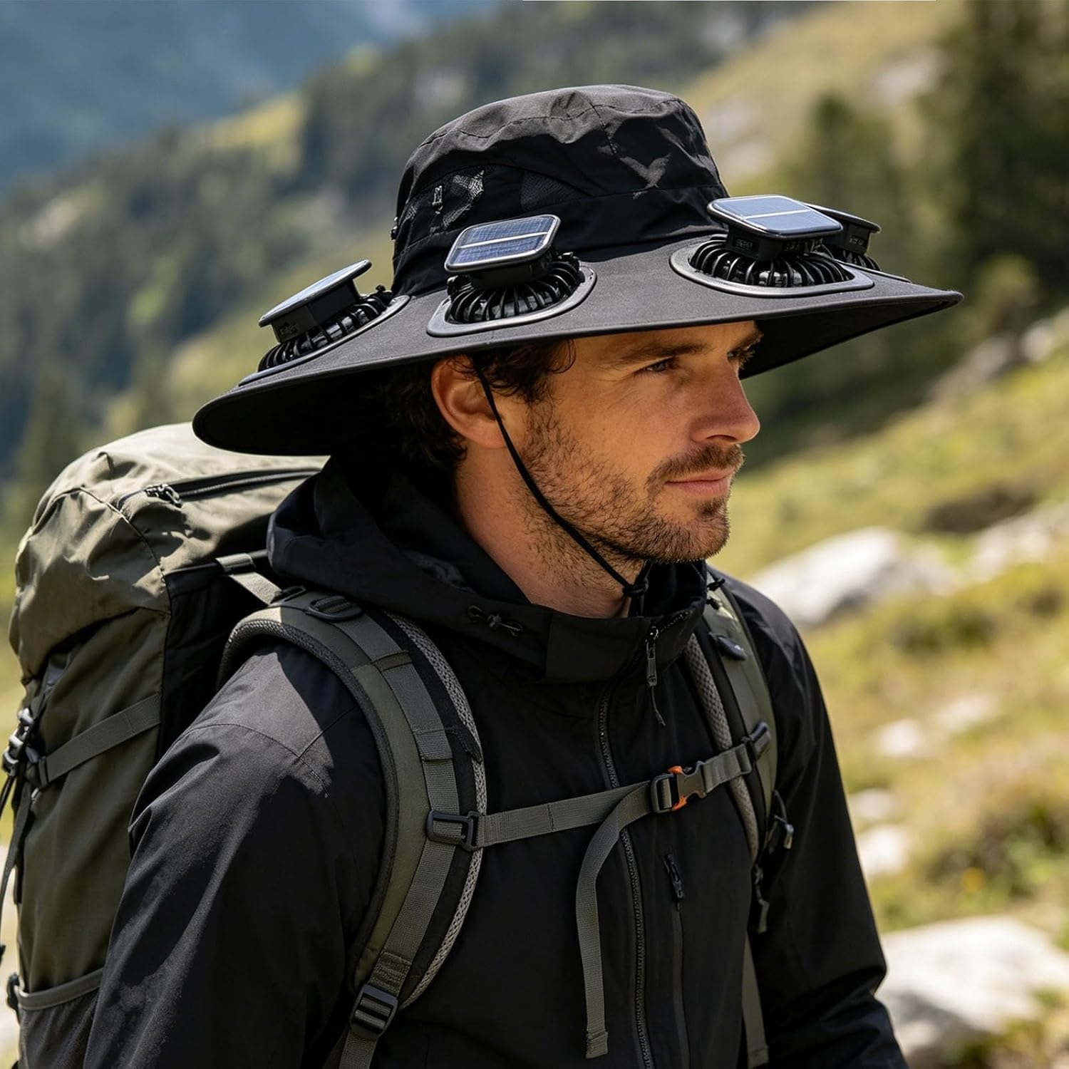 Czapka z wentylatorem solarnym – Men'S Accessories Designer recenzja i cena