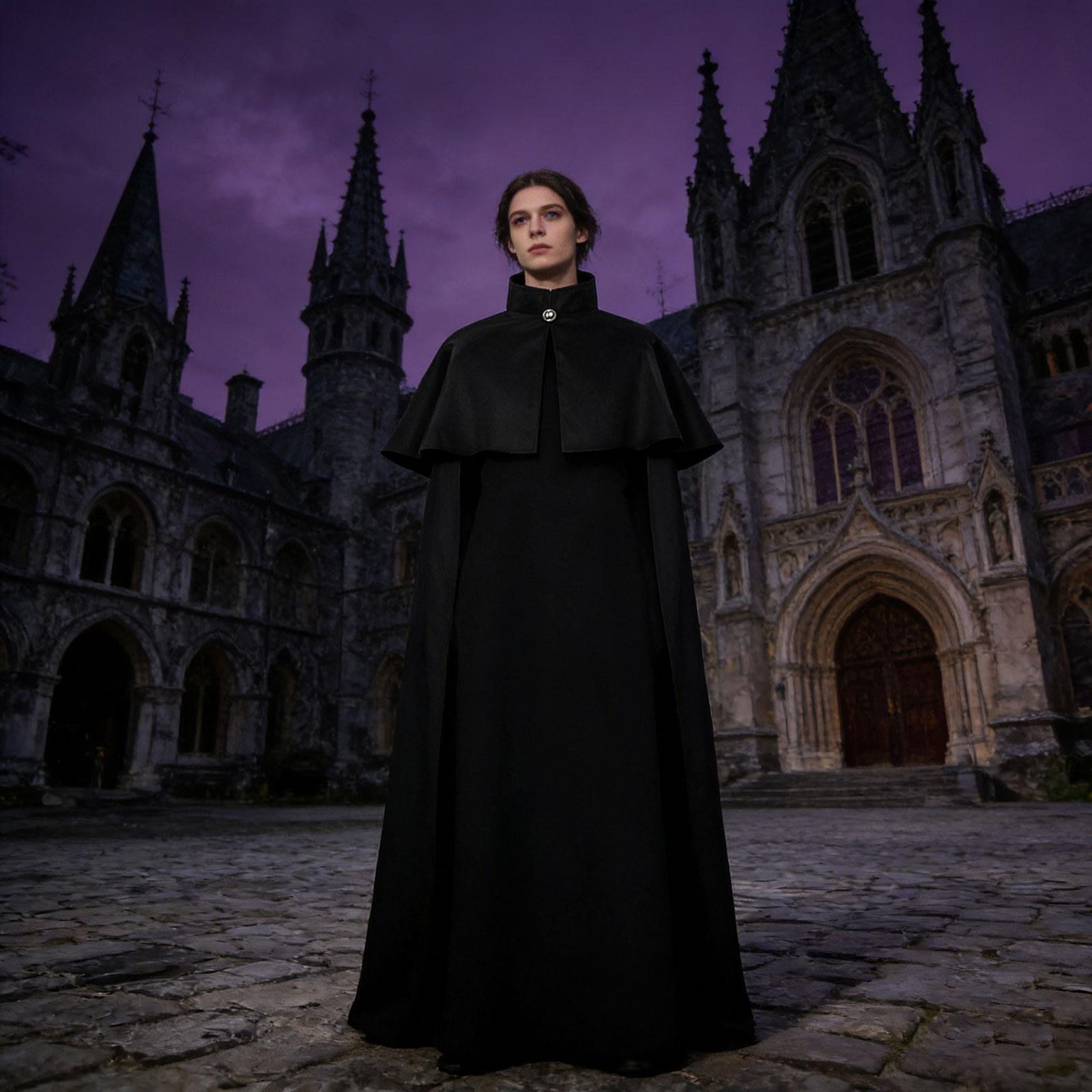 Długa peleryna na Halloween dl – Medieval Men'S Accessories recenzja i cena