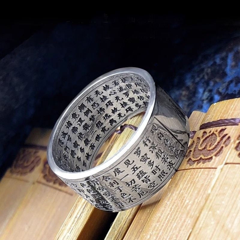 Pierścień męski z sercem Sutry – Men Accessories Ethnic recenzja i cena