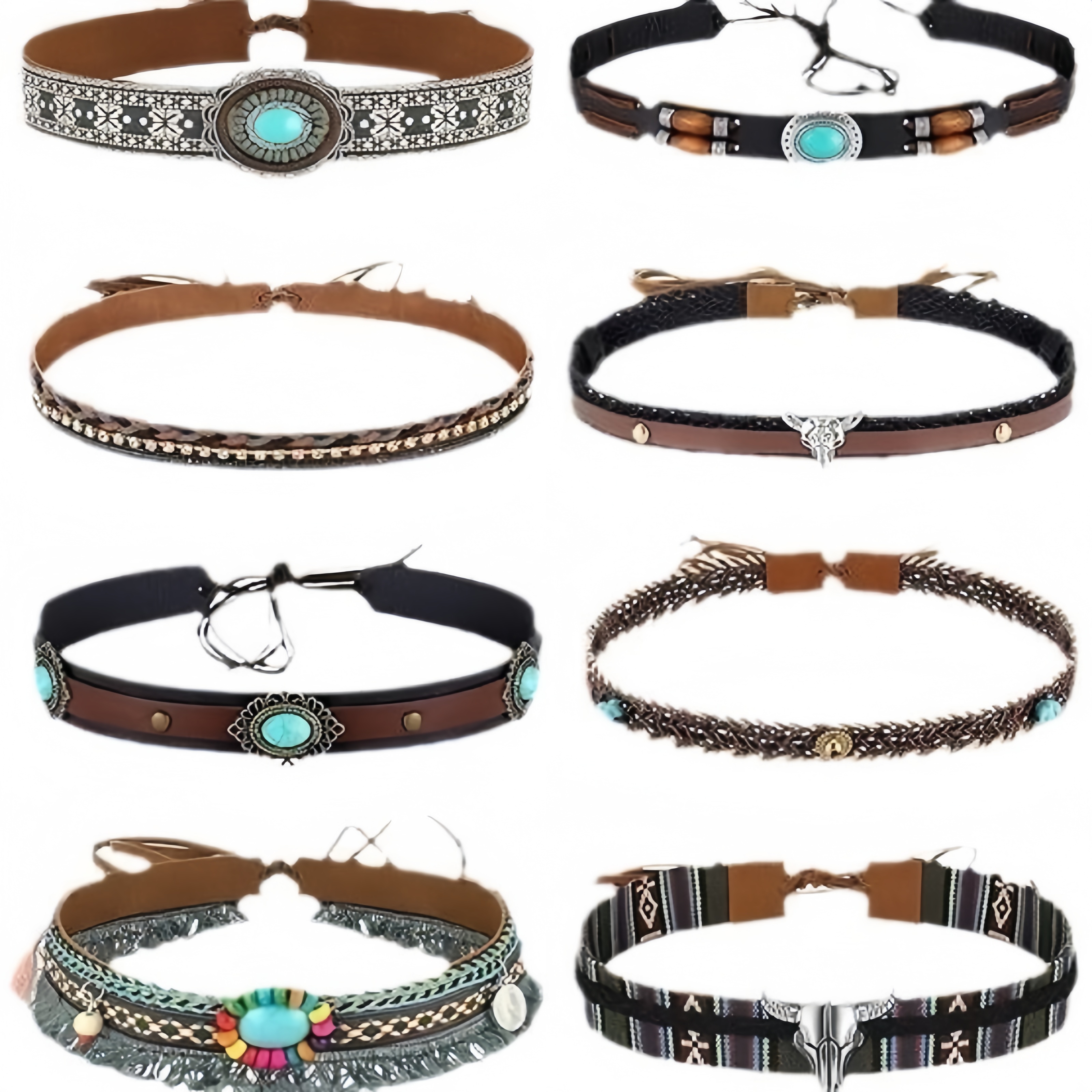 Pasek w stylu retro etno, opas – Men Accessories Ethnic recenzja i cena
