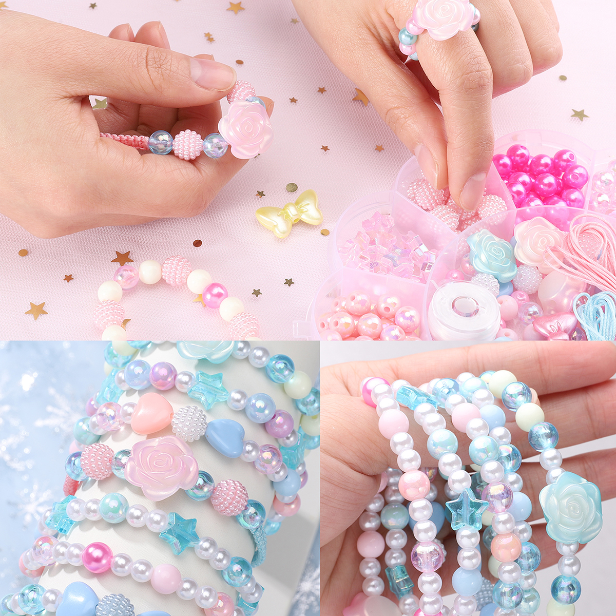 13 Siatek 0.6-2.6cm Niebiesko- – Bracelet Beaded Men recenzja i cena