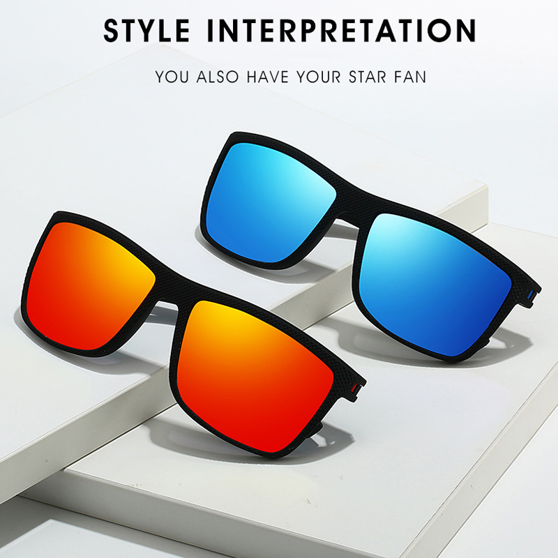 Kwadratowe okulary przeciwsłon – Sunglasses Polarized Men recenzja i cena