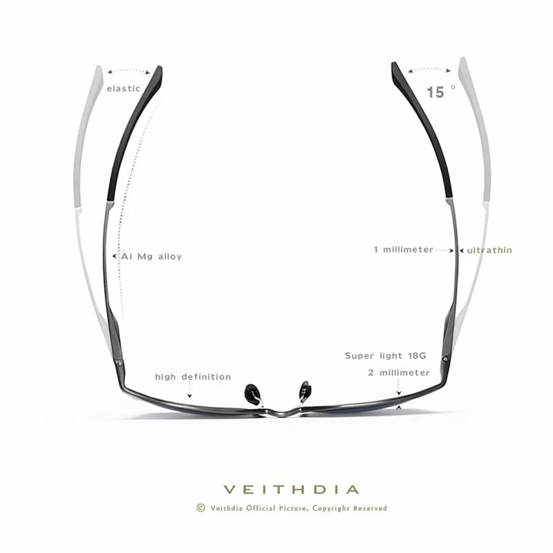 Okulary przeciwsłoneczne VEITH – Sunglasses Polarized Men recenzja i cena