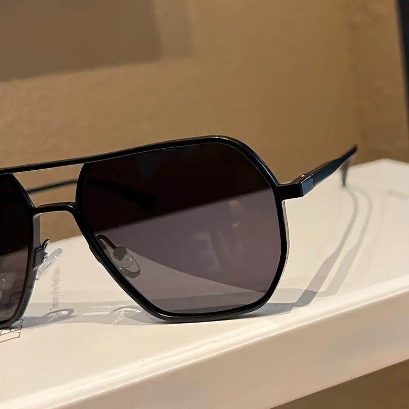 Duże kwadratowe okulary polary – Sunglasses Polarized Men recenzja i cena