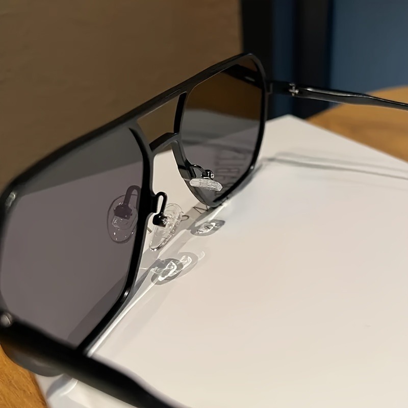 Duże kwadratowe okulary polary – Sunglasses Polarized Men recenzja i cena