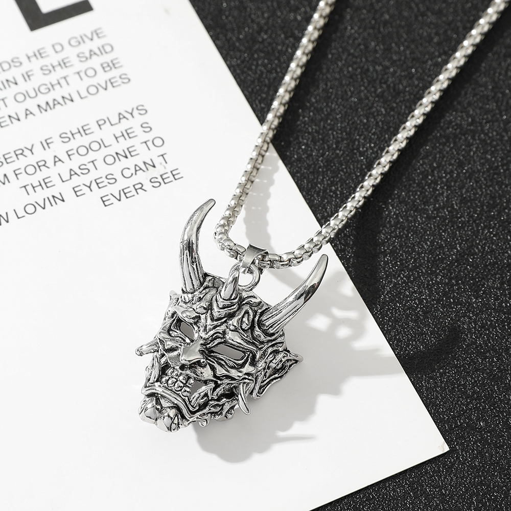 Przystojny Naszyjnik z Maska D – Men'S Accessories Designer recenzja i cena