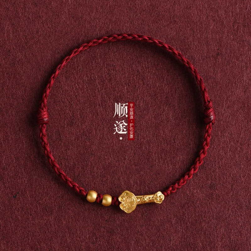 Klasyczna Czerwona Bransoletka – Men Accessories Ethnic recenzja i cena