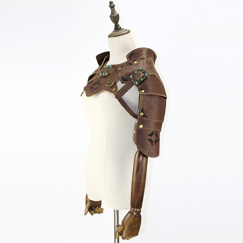 Steampunk ramię zbroja zbroja  – Medieval Men'S Accessories recenzja i cena