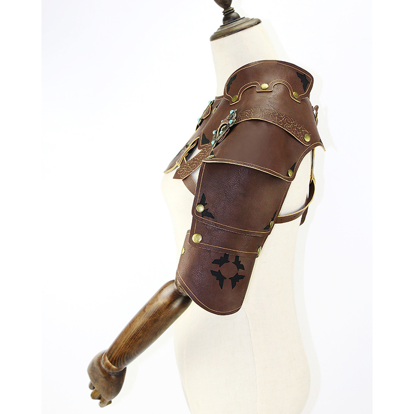 Steampunk ramię zbroja zbroja  – Medieval Men'S Accessories recenzja i cena