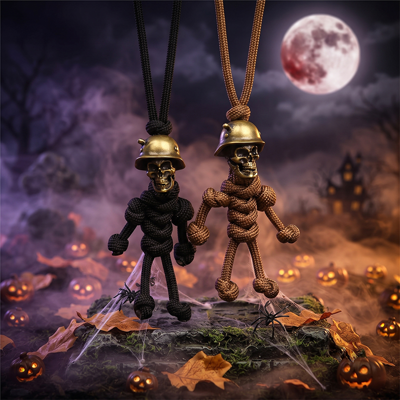 Brelok na Halloween z czaszką, – Men Accessories Kit Bag recenzja i cena