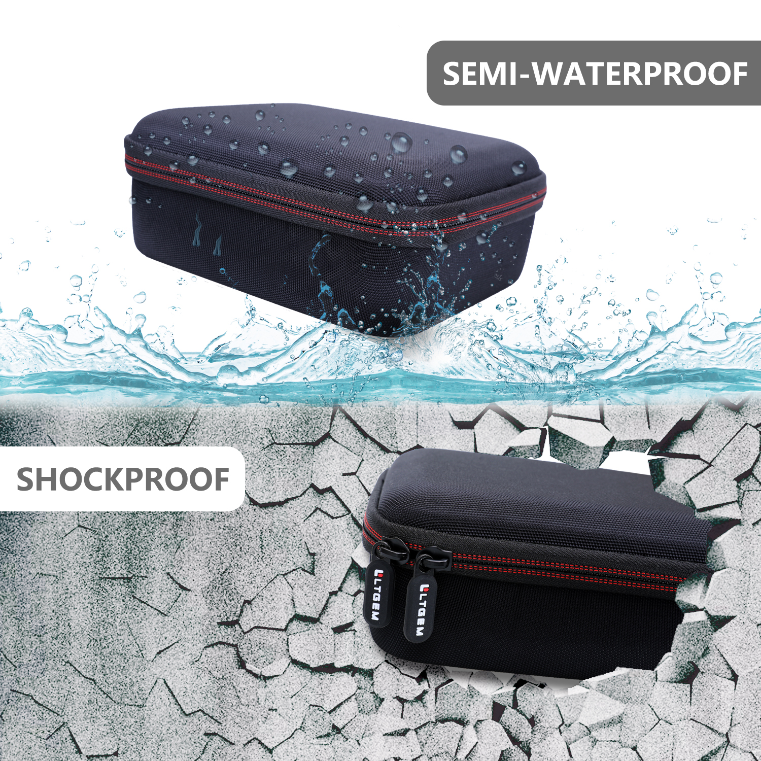 LTGEM Razor Case dla łysych mę – Men Accessories Kit Bag recenzja i cena