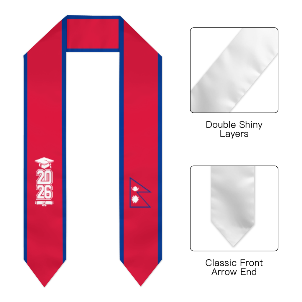 Szarfa z flagą Nepalu dla abso – Men Accessories Nepal recenzja i cena