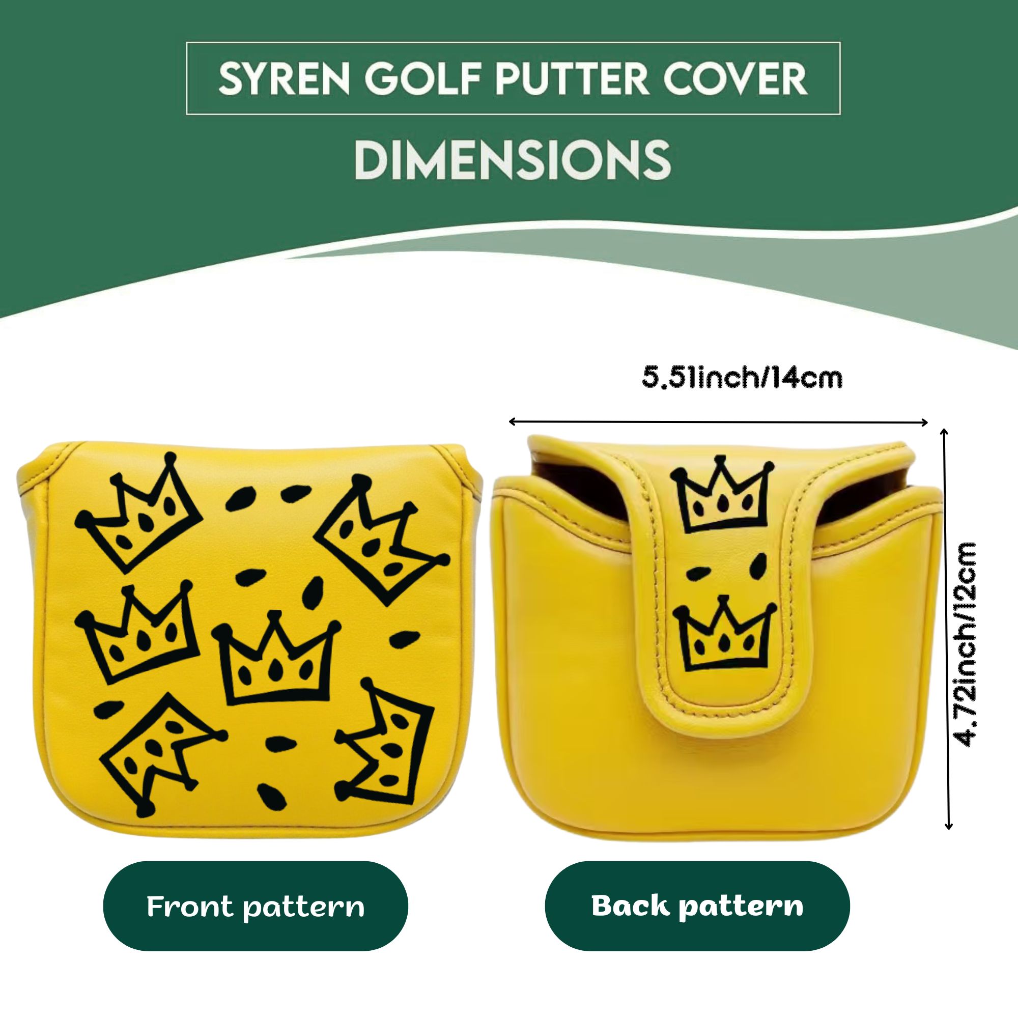 Zabawny putter golfowy z koron – Men'S Accessories Designer recenzja i cena