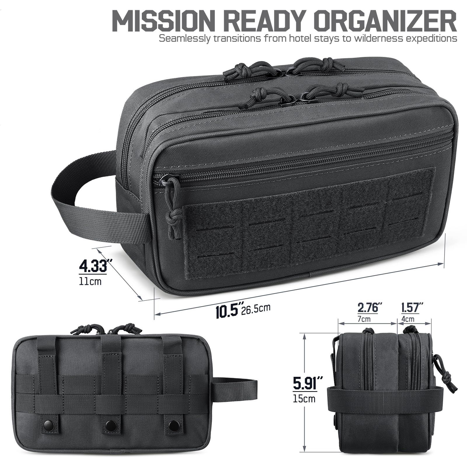 Taktyczna kosmetyczka męska, t – Men Accessories Kit Bag recenzja i cena