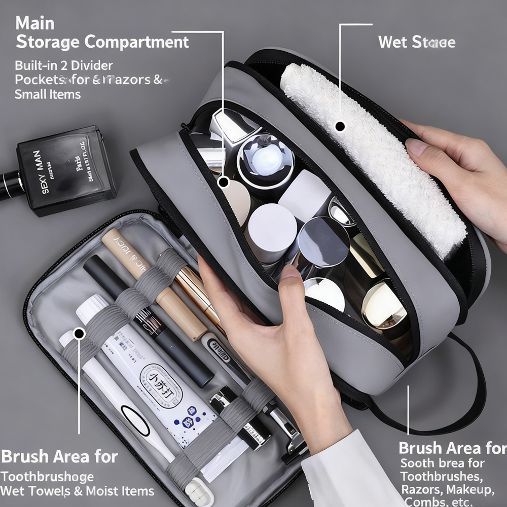1 szt. Męska kosmetyczka, podr – Men Accessories Kit Bag recenzja i cena